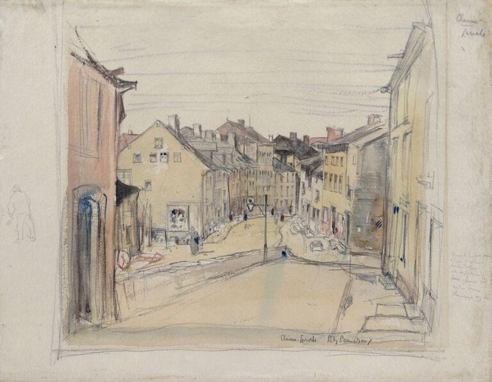 Laroche, David Young Cameron, ca. 1880-1929