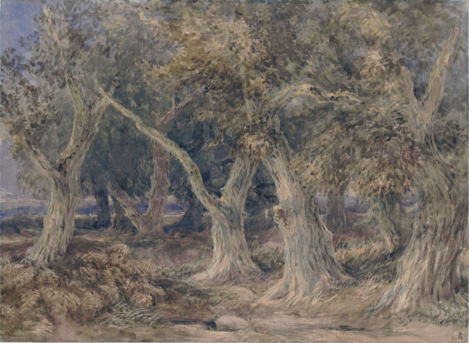 A Forest Scene, David Cox the elder, ca. early 19th century