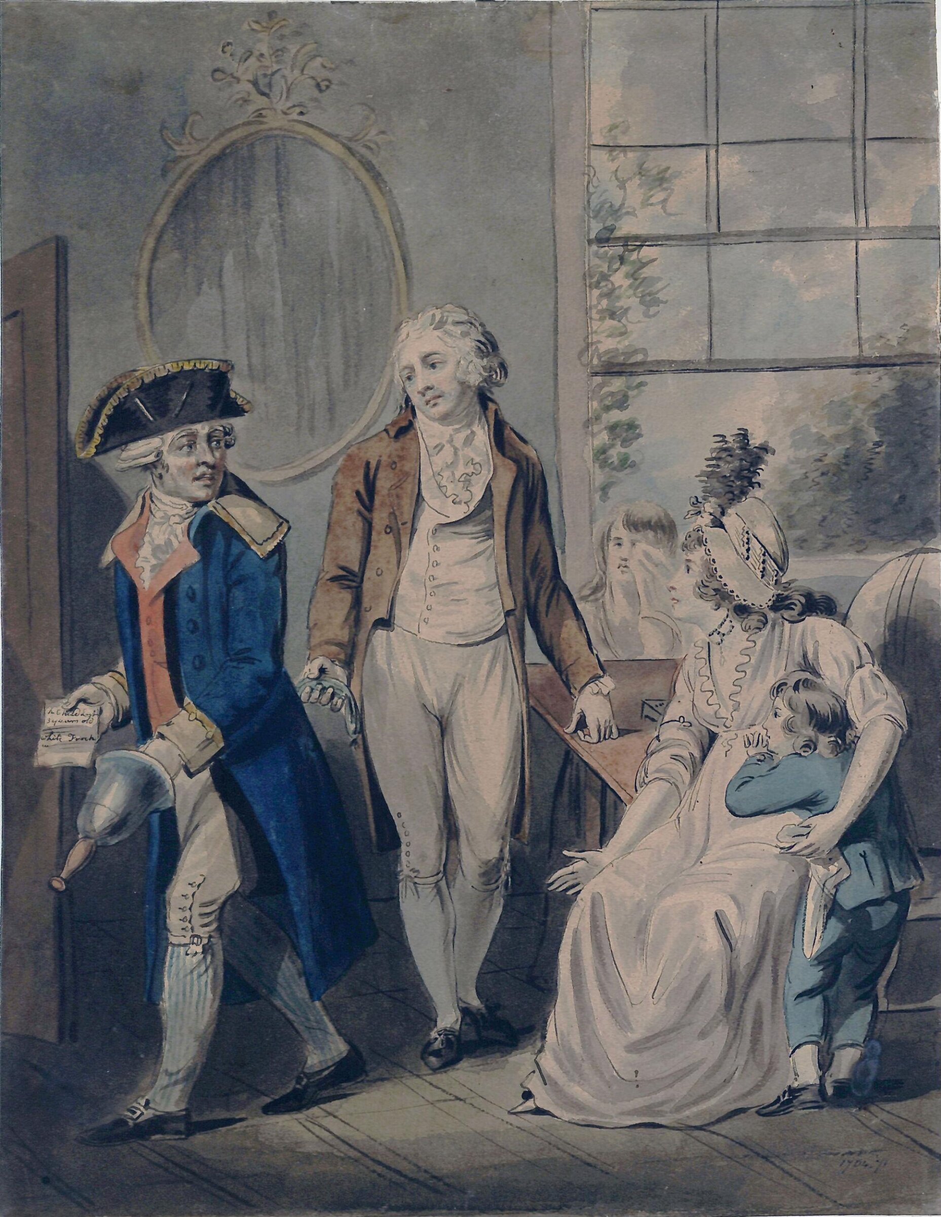 The Lost Child, Isaac Cruikshank, ca. 1780-1810