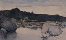 Landscape with Rocky Stream thumbnail 1