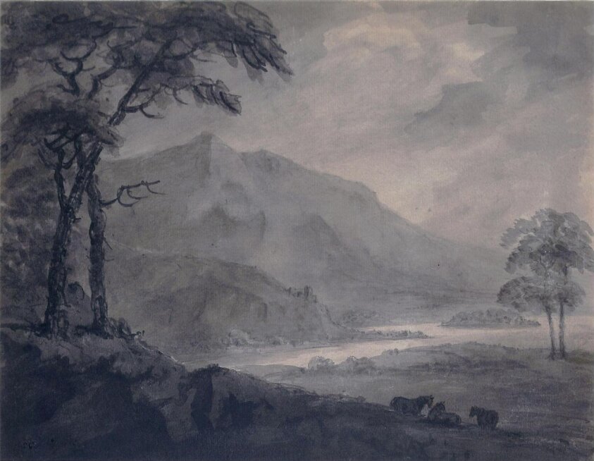 Lake scene