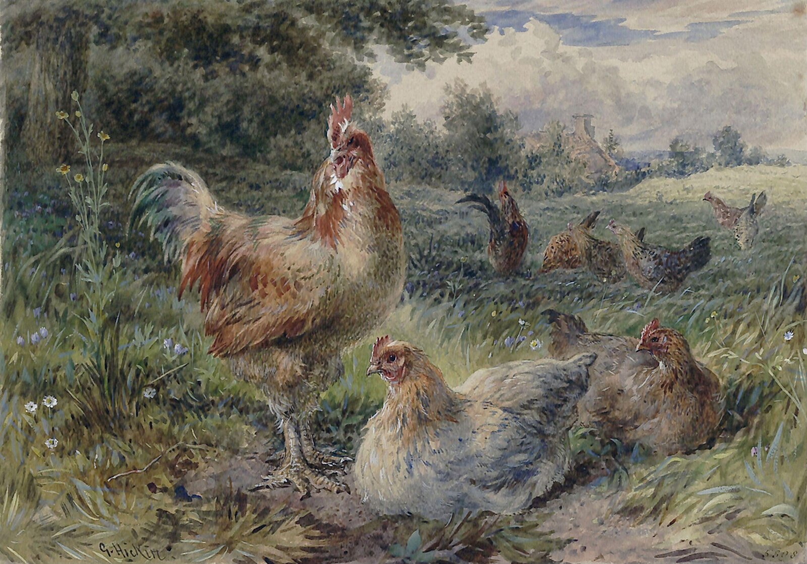Watercolour, ca. 1858-1877
