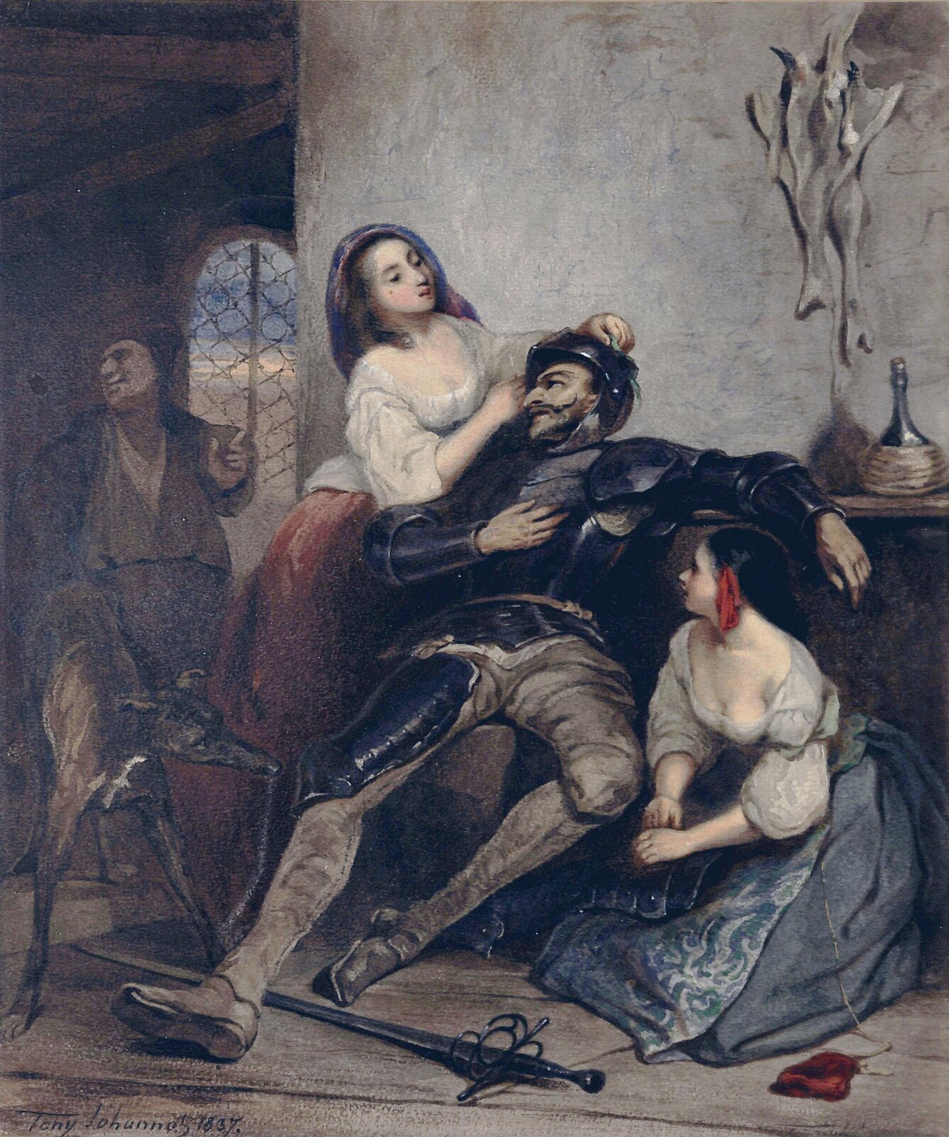 Watercolour, Johannot