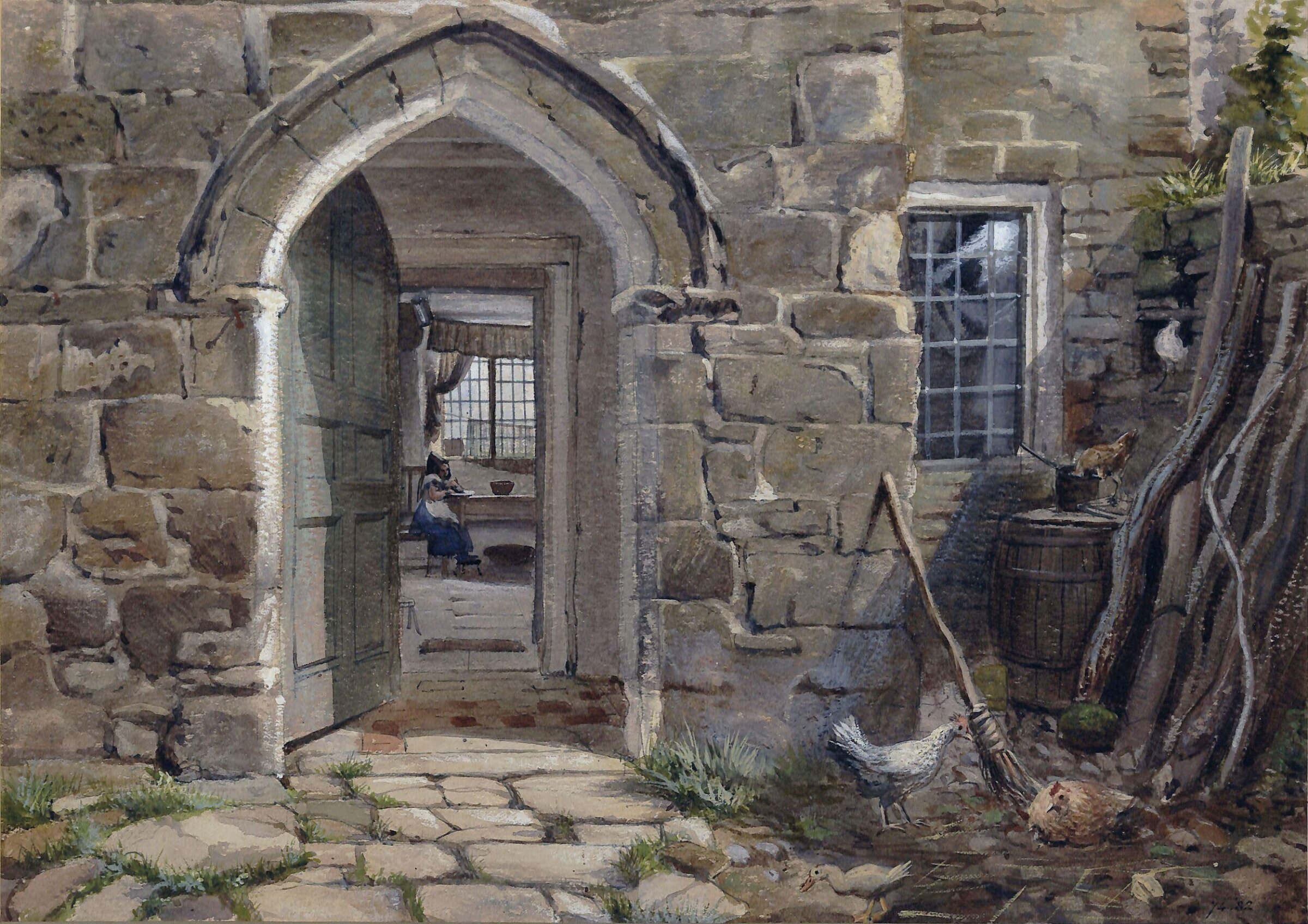 A Glimpse of an Interior, S.F. Mills, ca. 1858-1882