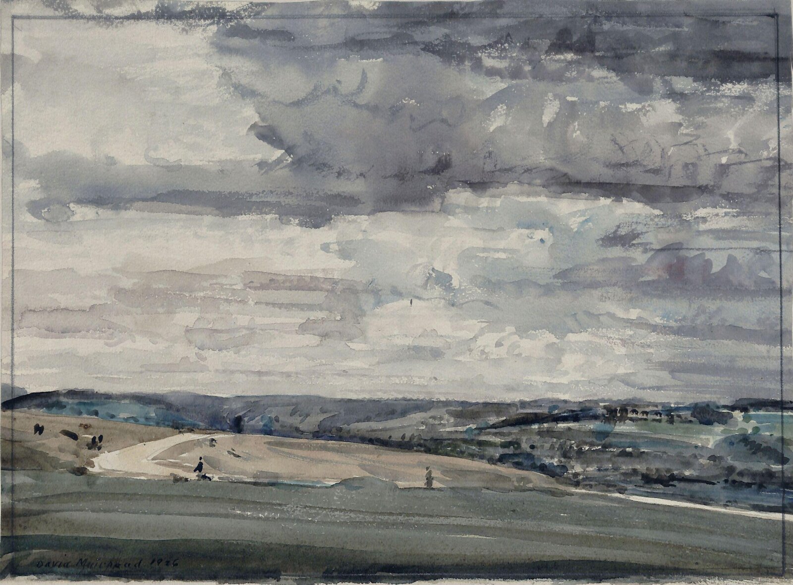 In the Cotswolds, David Muirhead, 1926