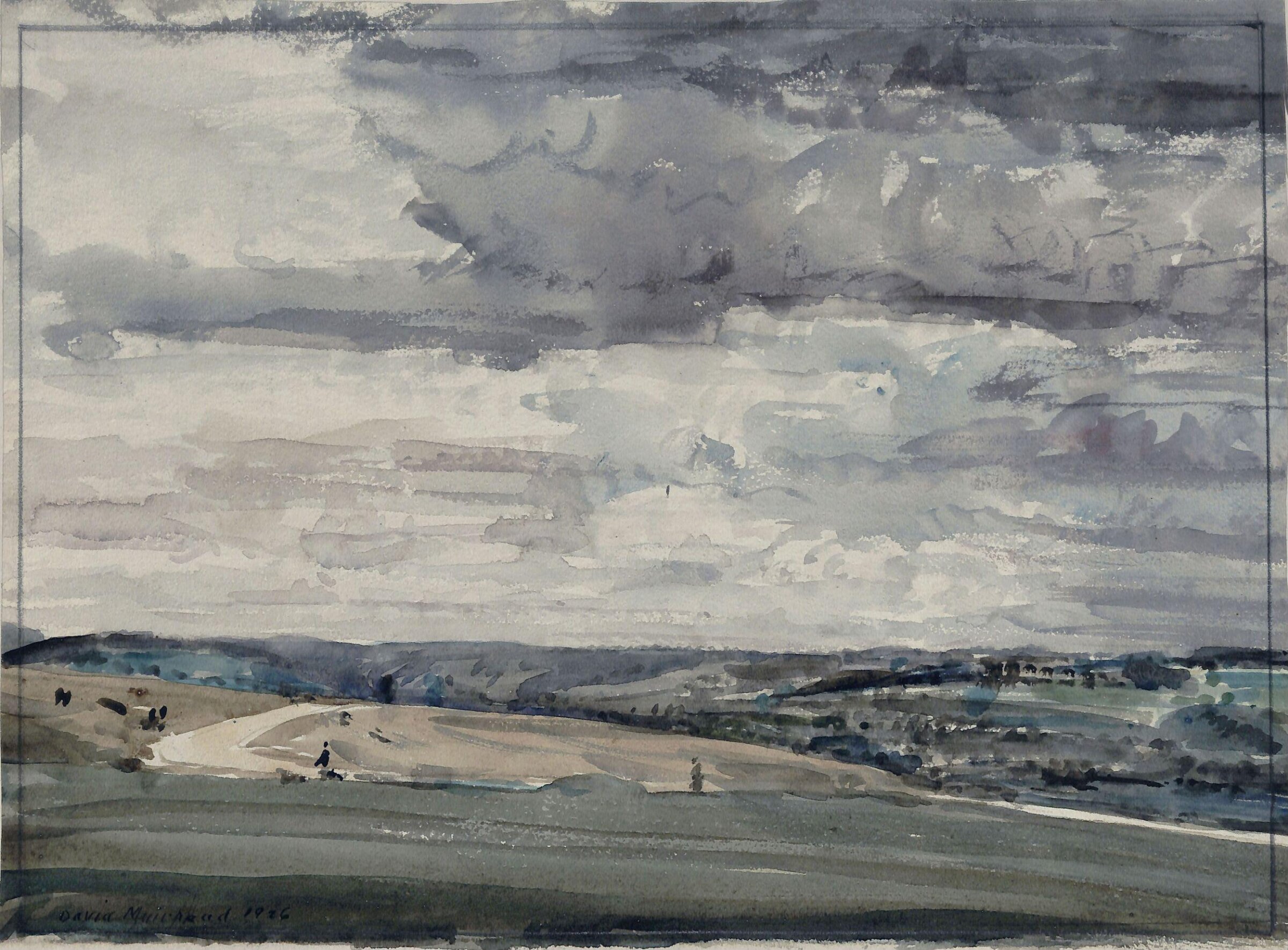 In the Cotswolds, David Muirhead, 1926