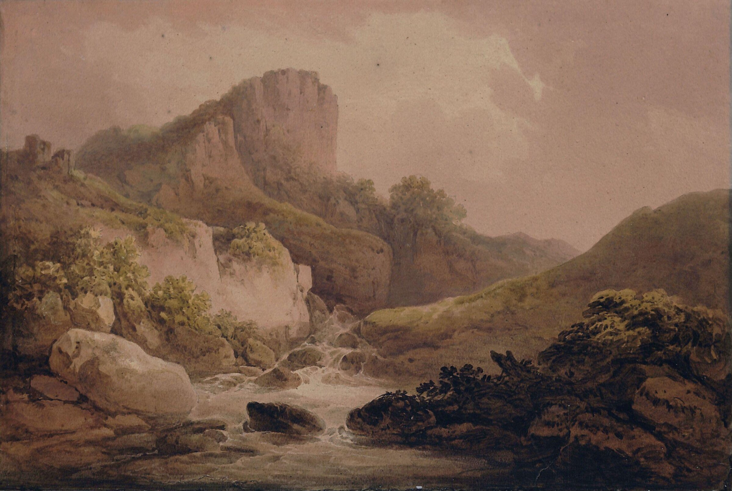 Hawes Water, Westmoreland, Francis Nicholson, 1765-1844