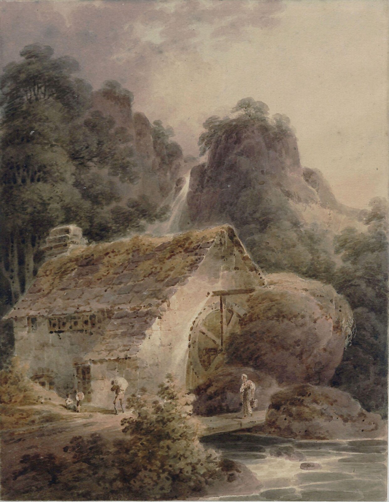 The Mill, Francis Nicholson, 1753-1844