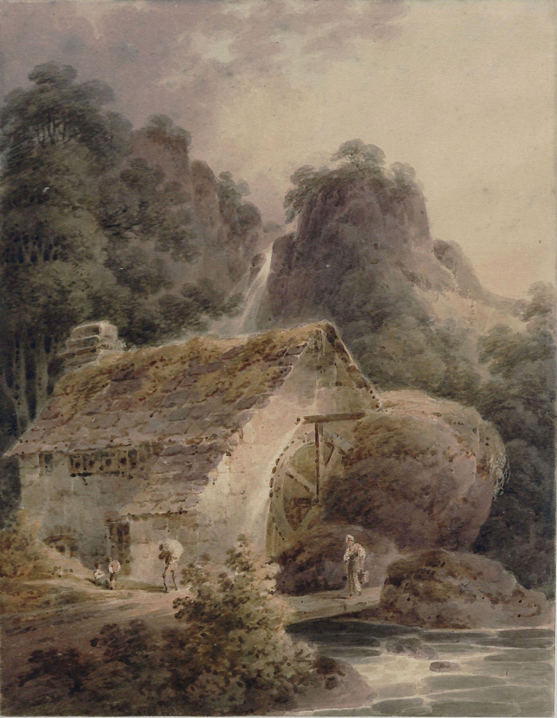 The Mill, Francis Nicholson, 1753-1844