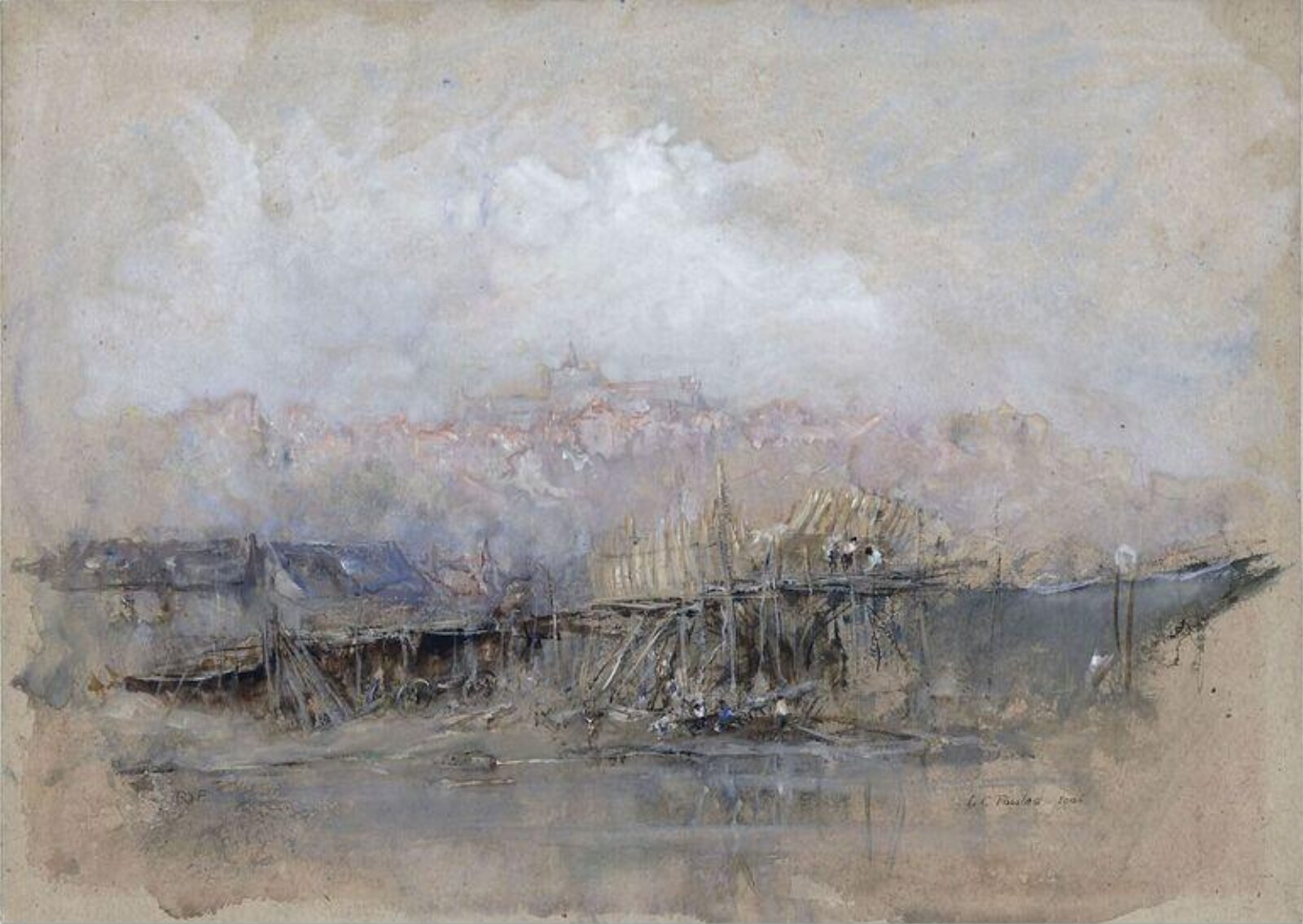 The Shipyard Rye, Charles Lewis Powles, 1906