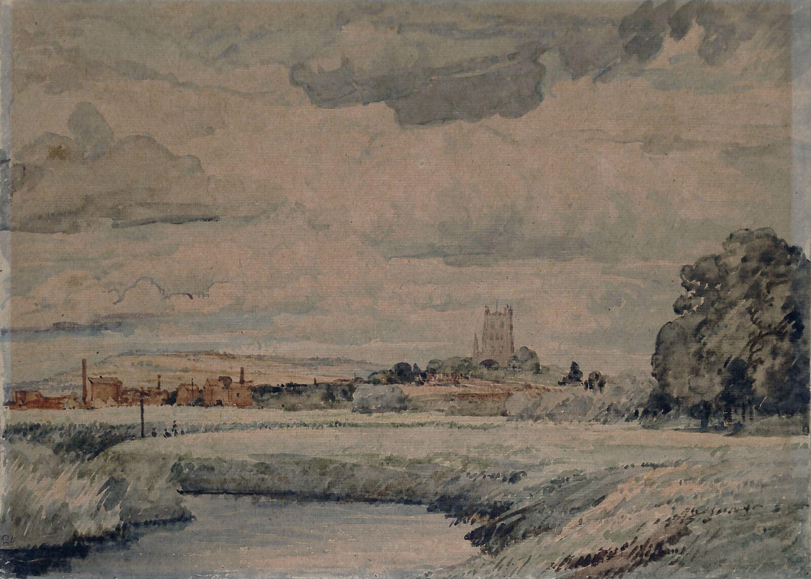 On the Avon, Alfred William Rich, ca. 1880-1920