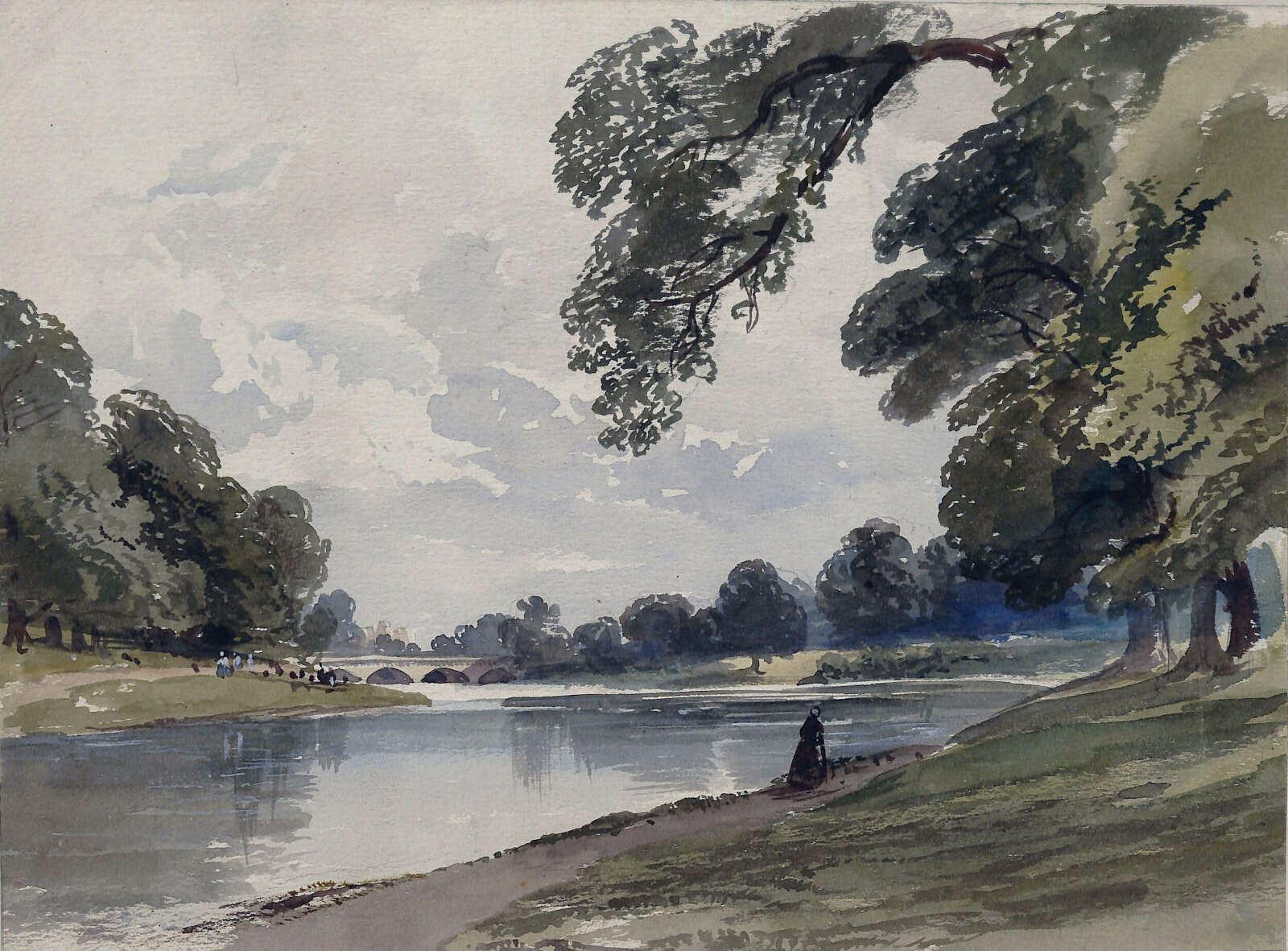 Kensington Gardens, William Collingwood Smith, 1849