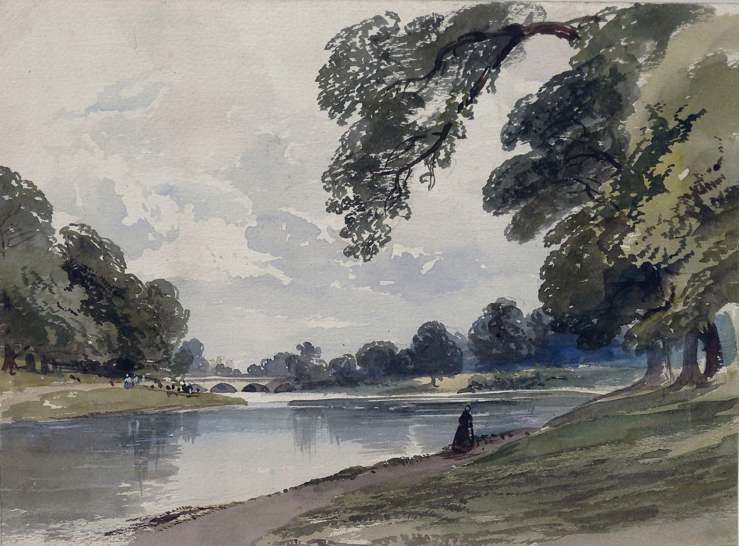 Kensington Gardens, William Collingwood Smith, 1849