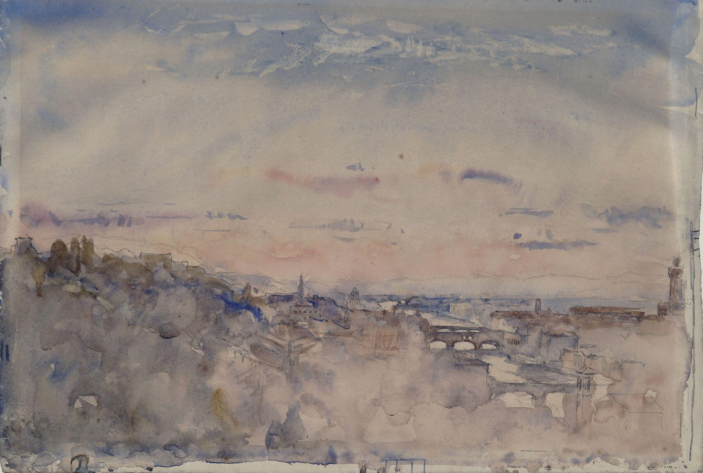 Florence, Henry Tonks, ca. 1890-1918