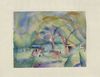 Figures in a landscape, St. Brieuc