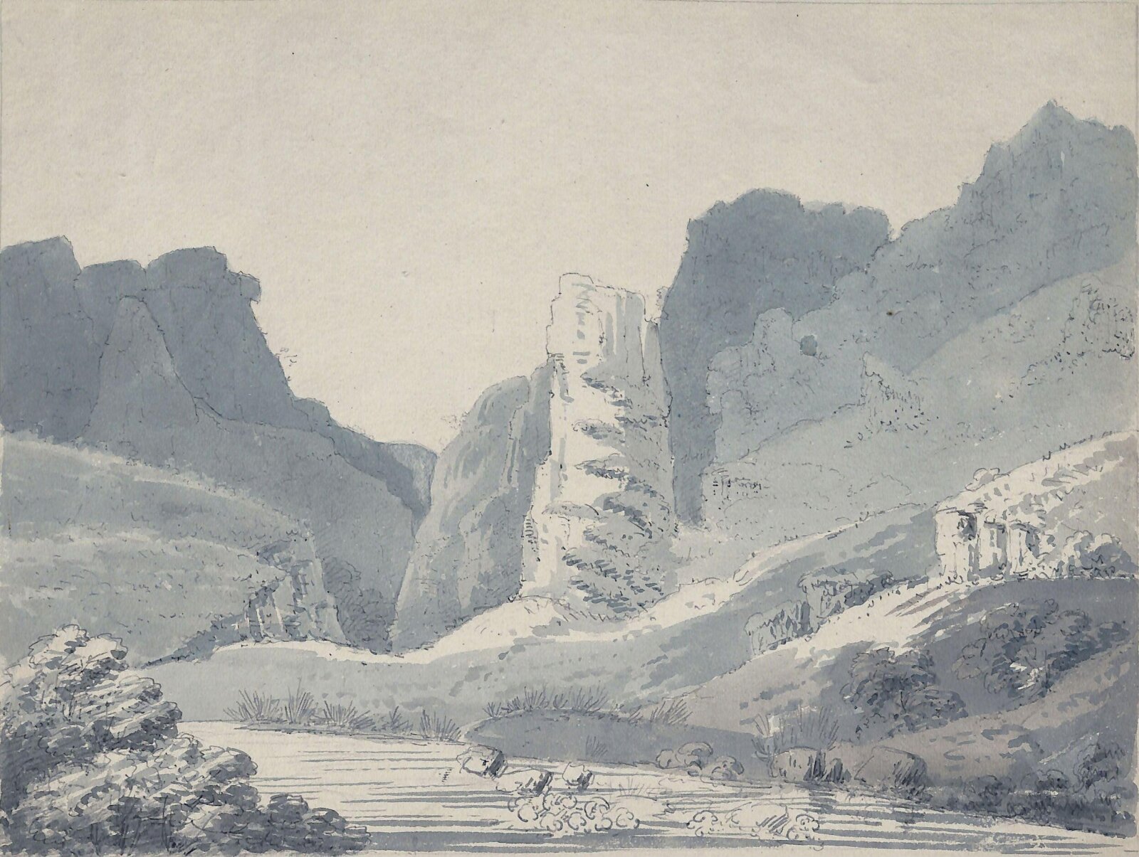 Dovedale, Edward Dayes, about 1795 to 1804
