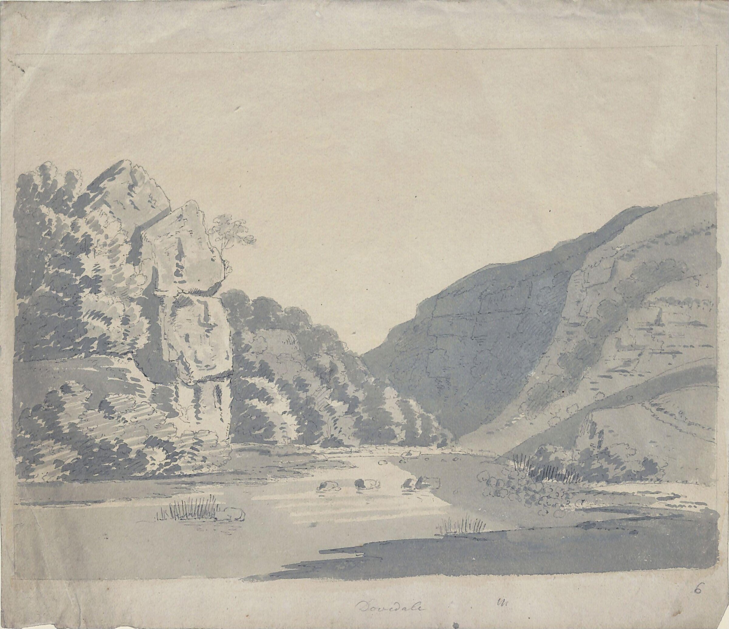 Dovedale, Edward Dayes, about 1795-1803