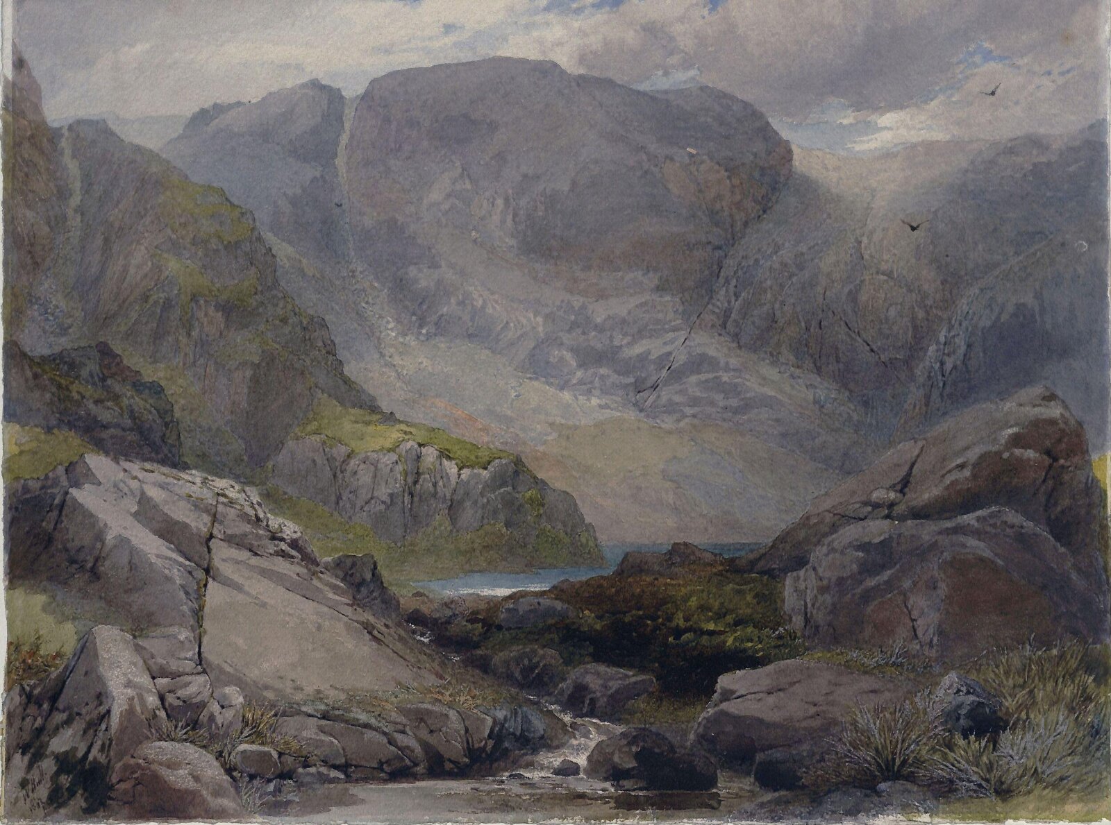Landscape, William Hull, 1867