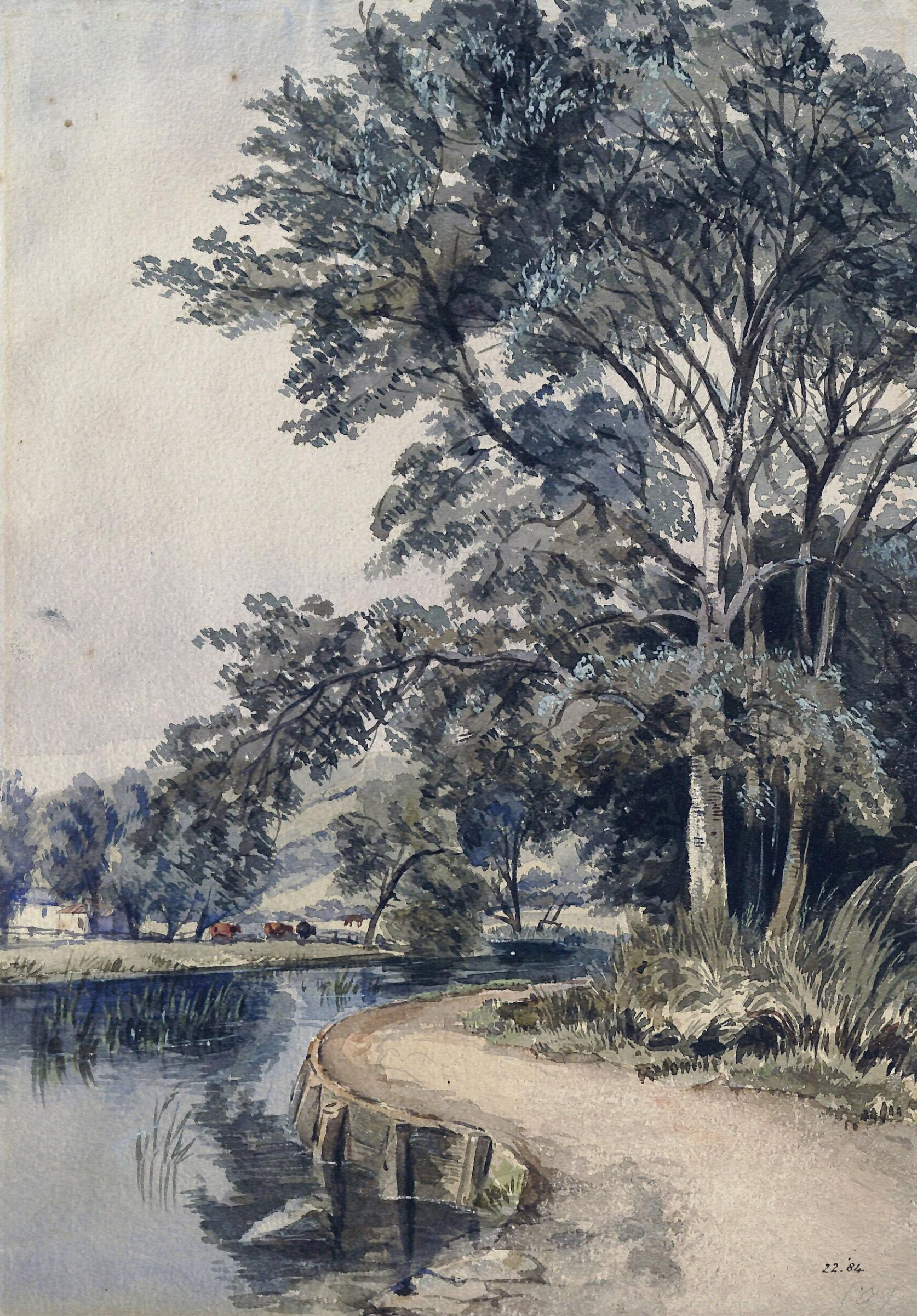 Landscape, William Burgess, ca. 1884