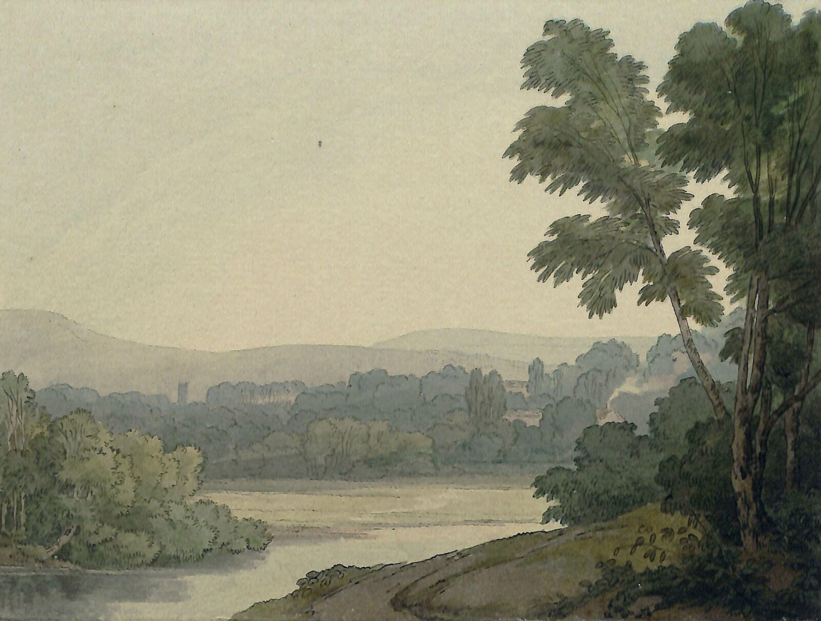 Near Washfield, Devon, John White Abbott, 1804