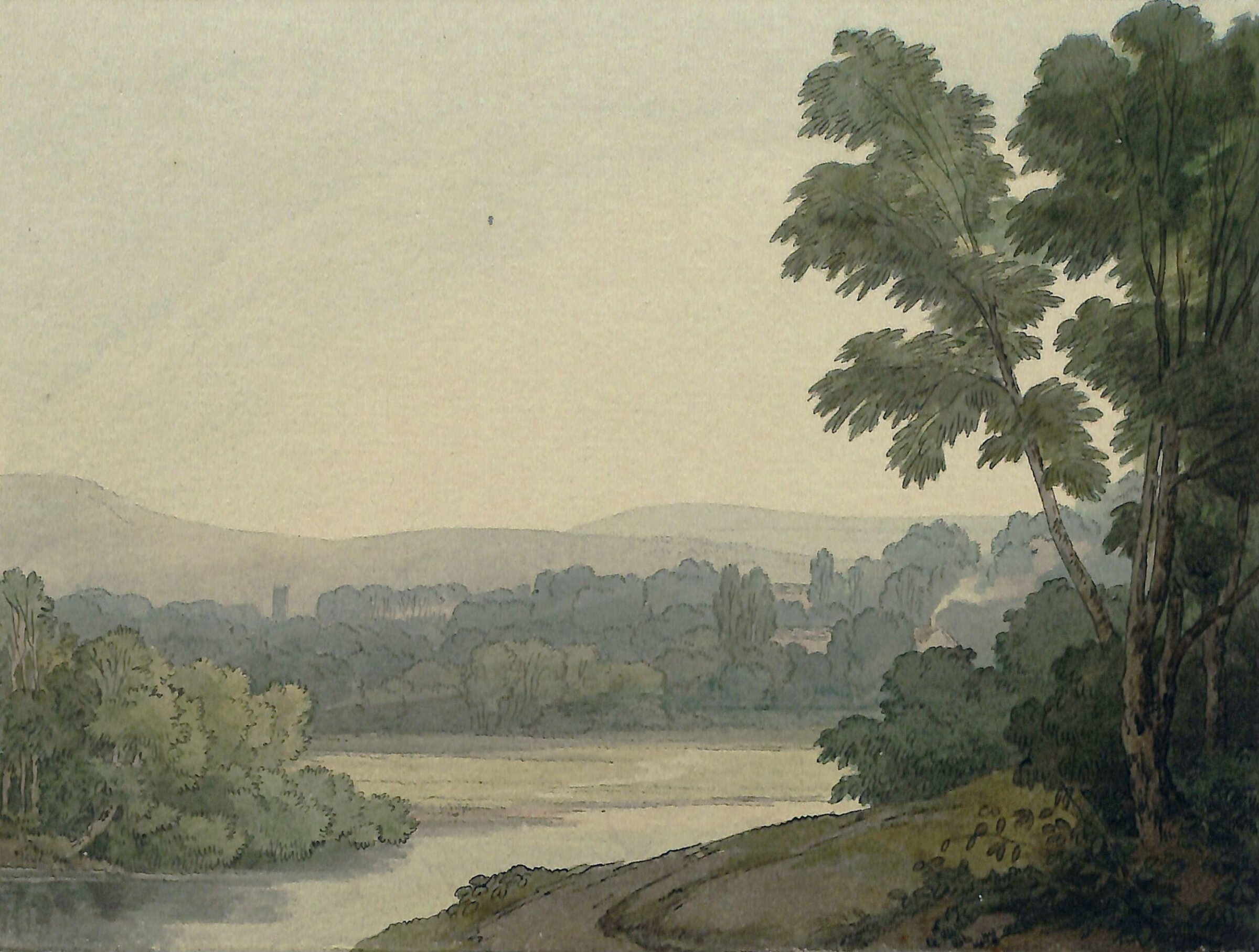 Near Washfield, Devon, John White Abbott, 1804