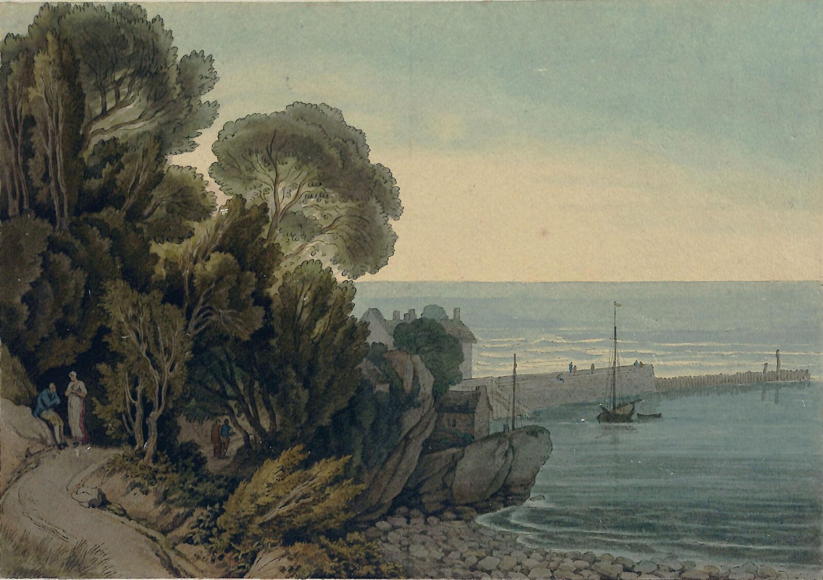 Lynmouth, Devon, John White Abbott, 1811