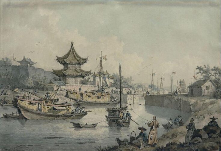 Barges of Lord Macartney's Embassy to China on the Grand Canal top image