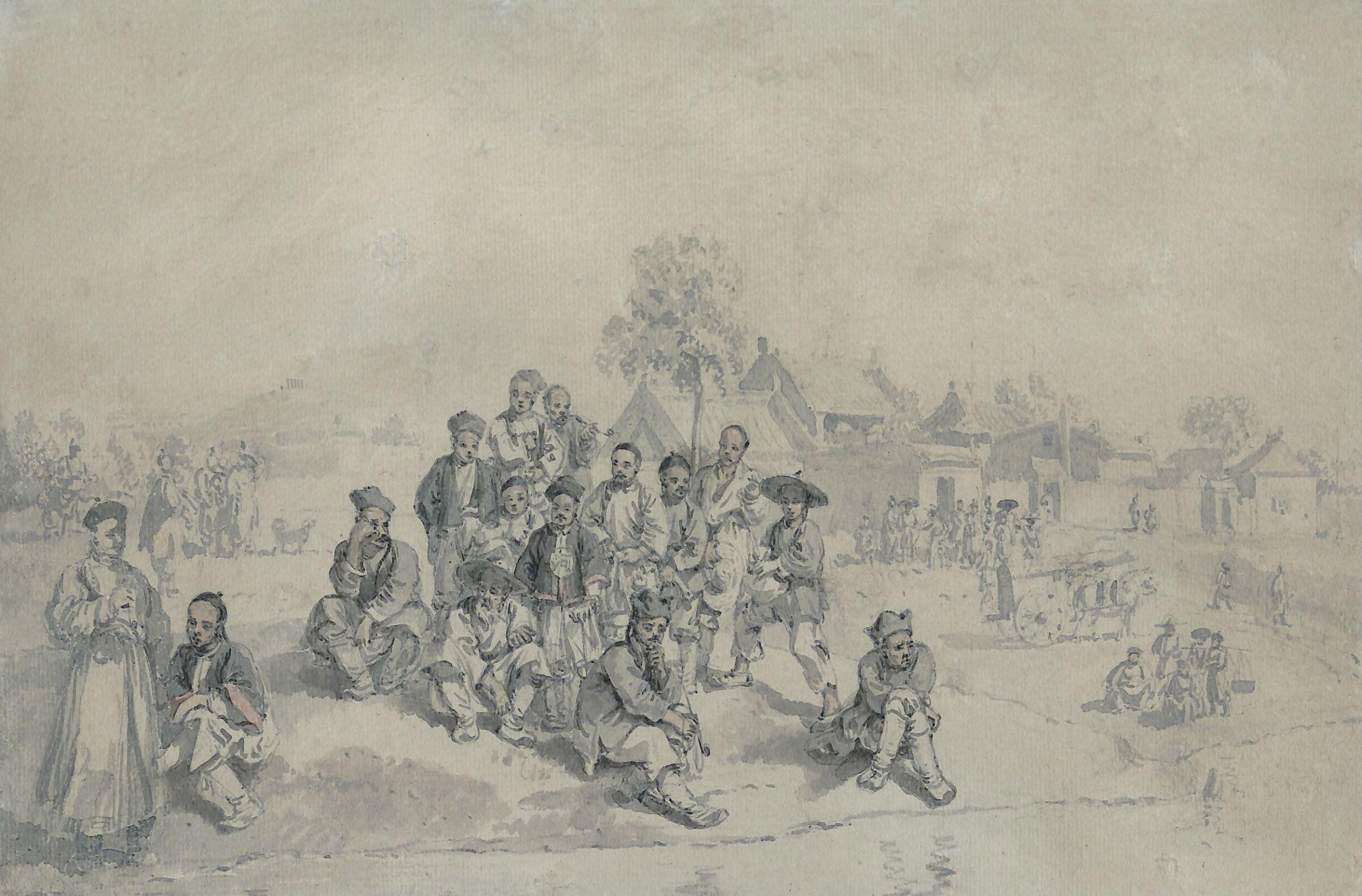 A Scene in China, William Alexander, Ca. early 19th century.