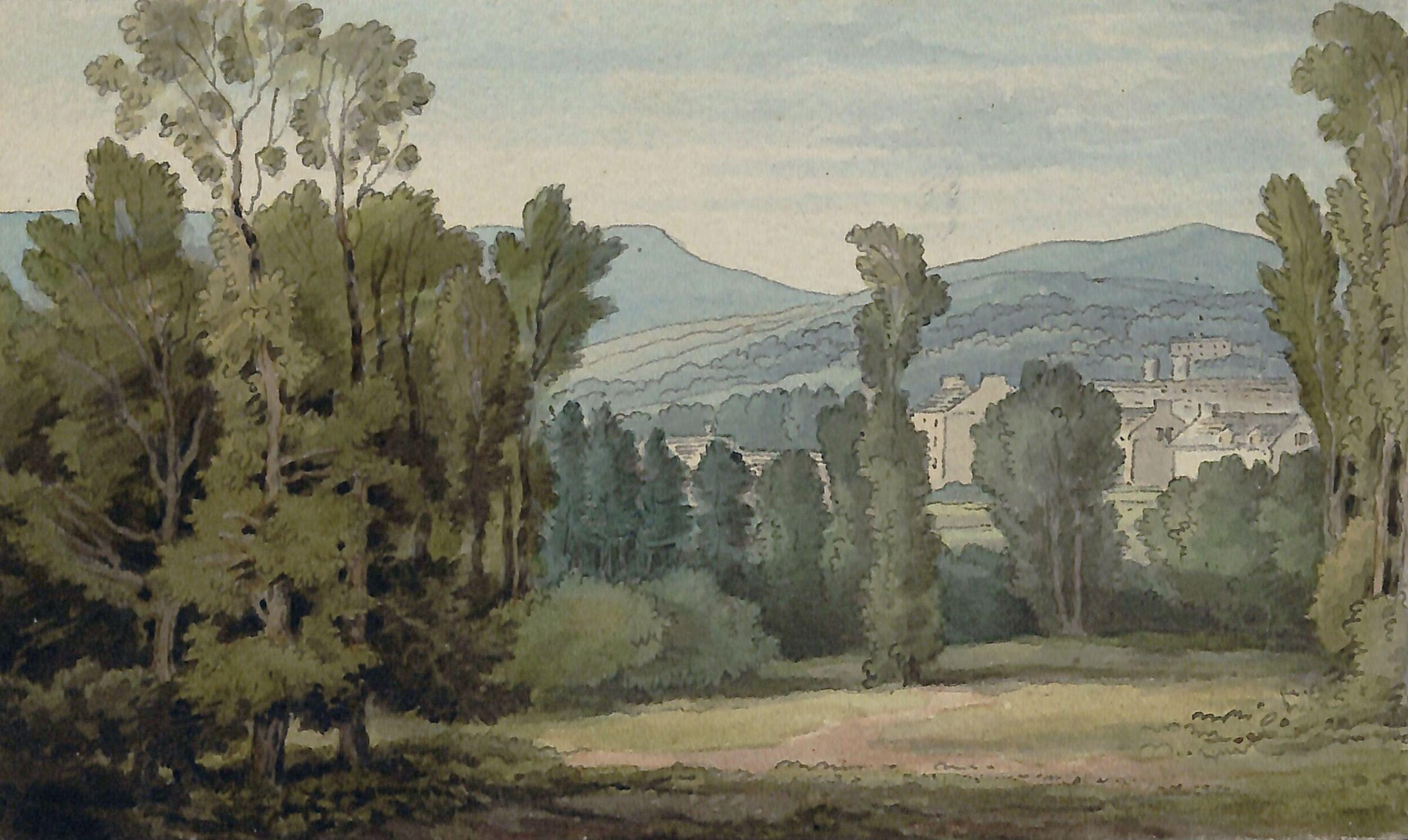 From the Bridewell Terrace, Exeter, John White Abbott, 1814