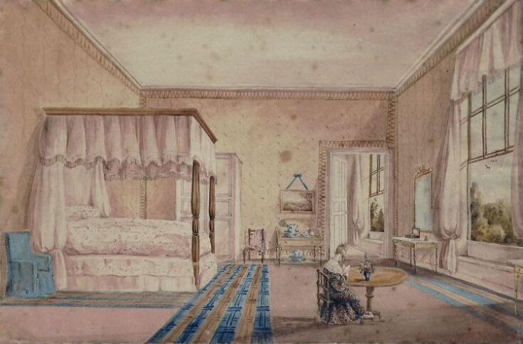 View of bedroom at Woodton Hall, Norfolk top image