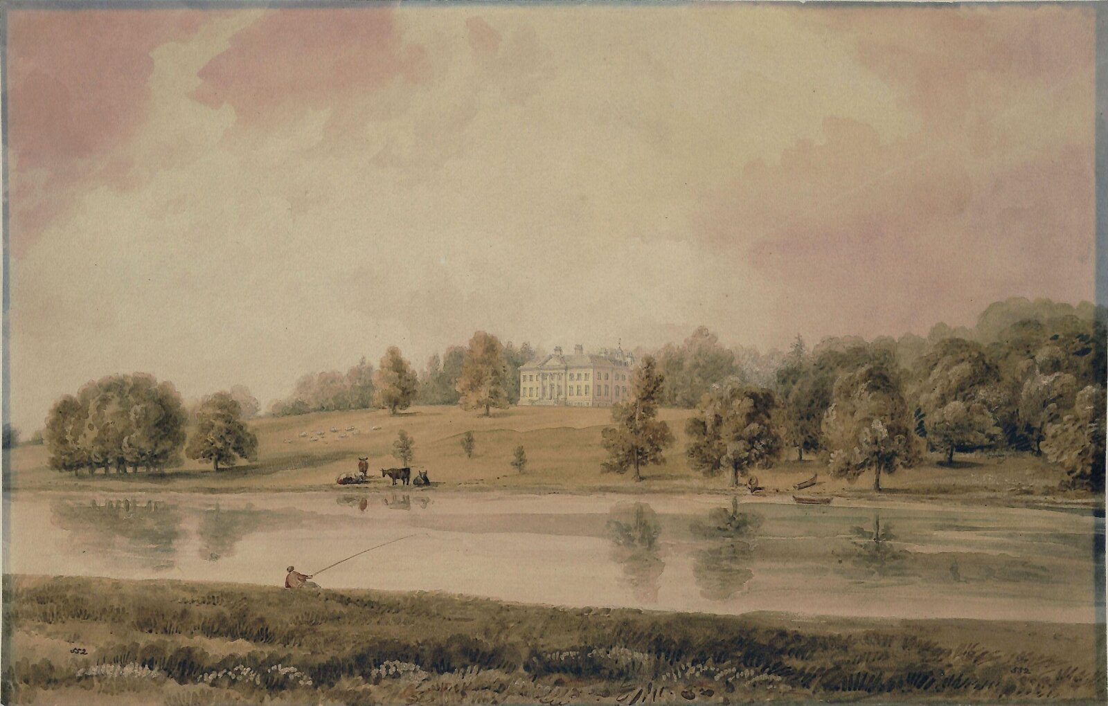 Redgrave Hall, Buckler, ca. early 19th century