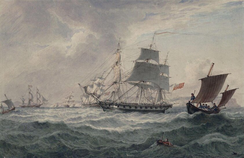 In the English Channel