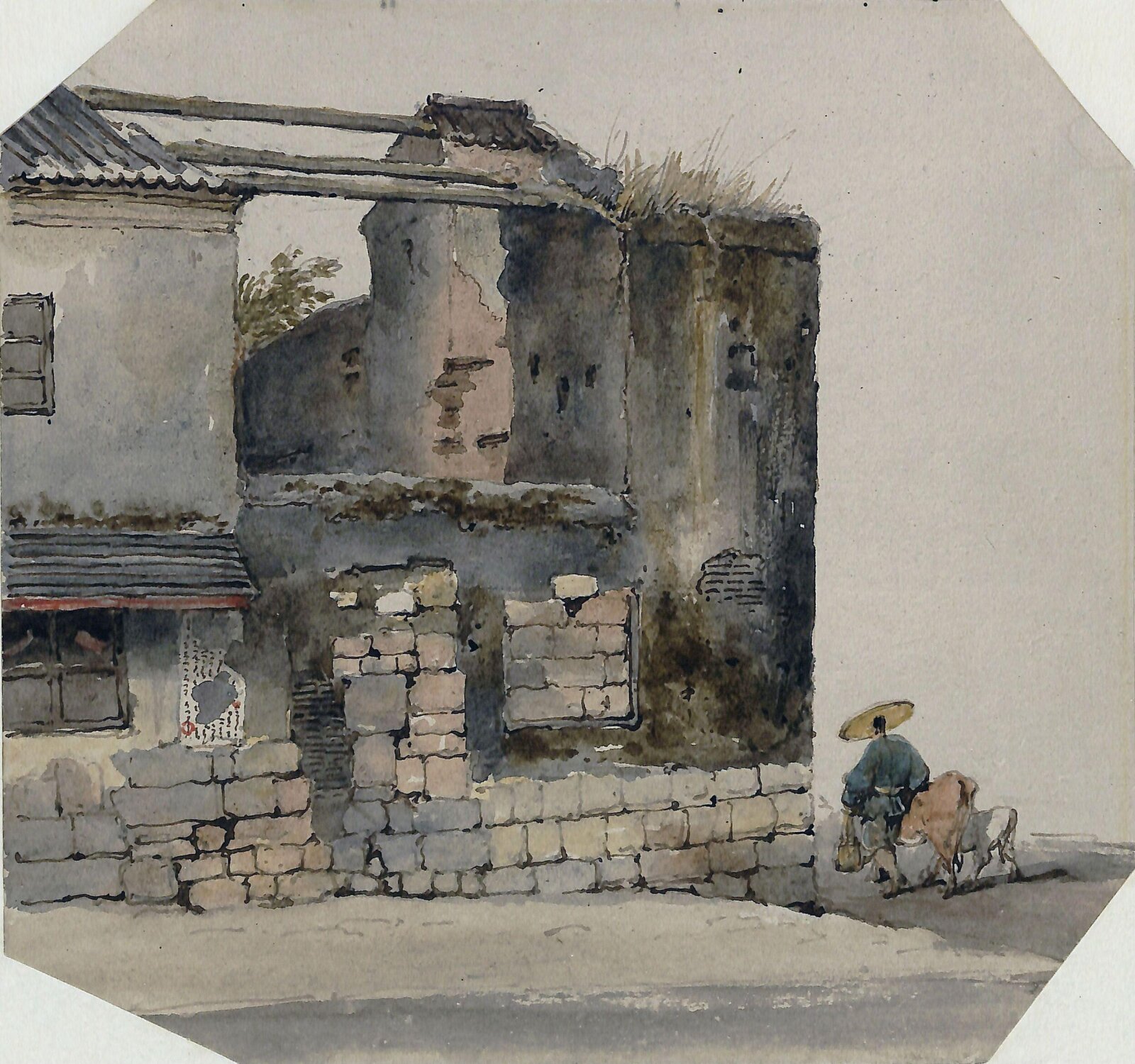 Scene at Macao, George Chinnery, Ca. early 19th century
