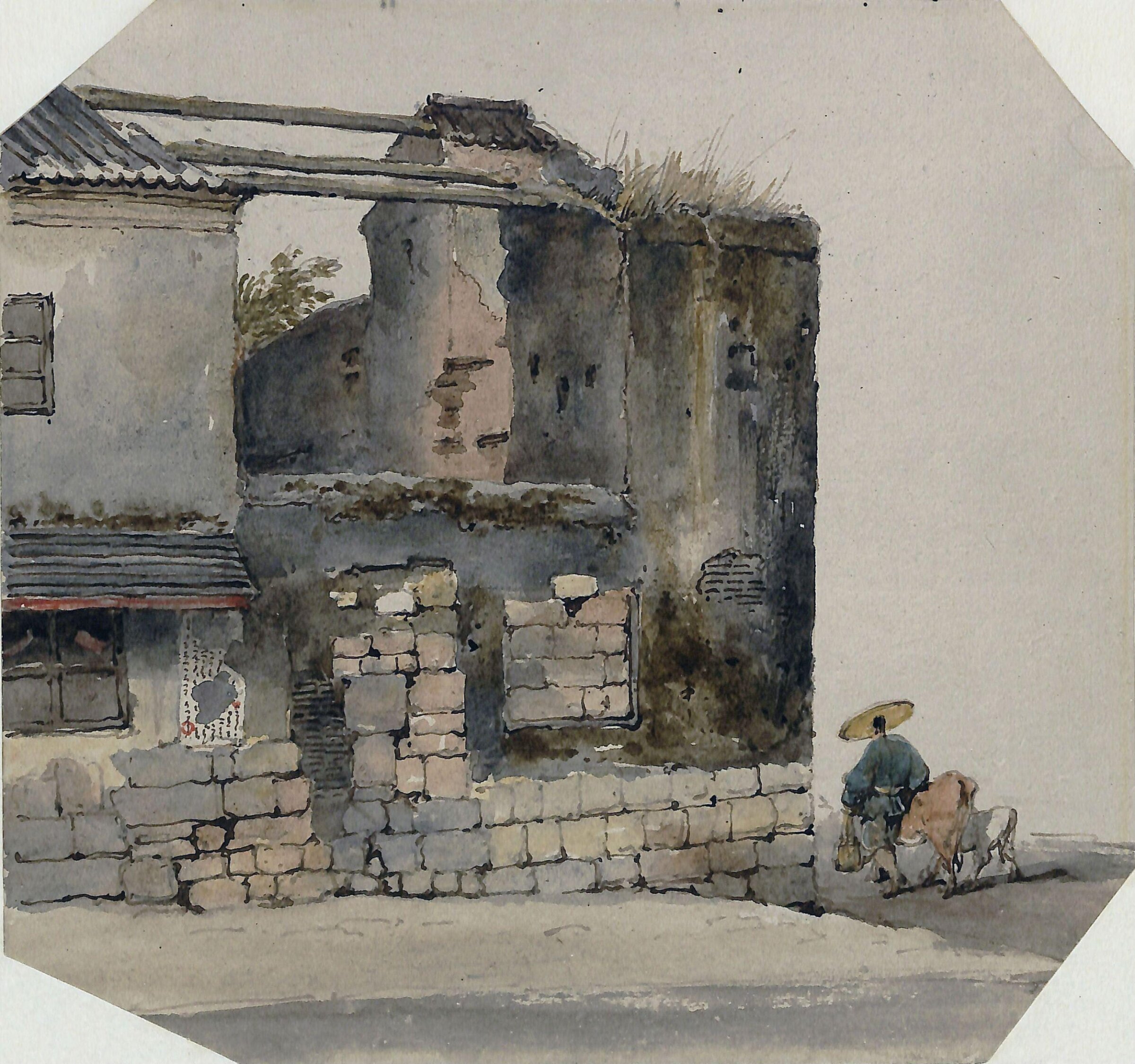 Scene at Macao, George Chinnery, Ca. early 19th century