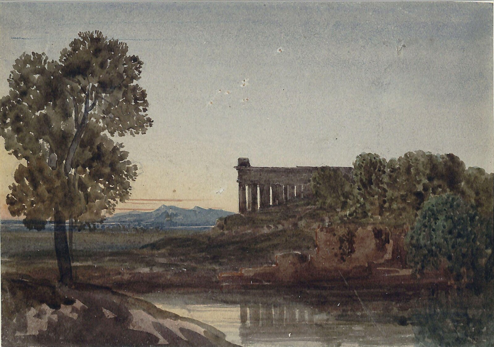 Landscape Composition, David Cox, 1825