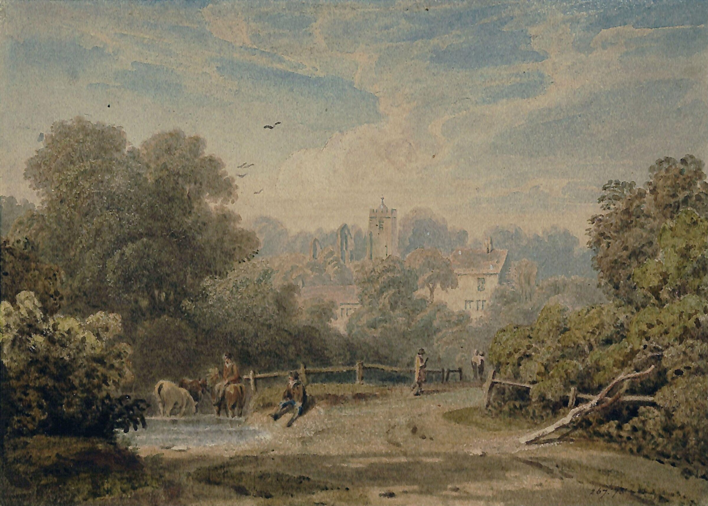 Crowhurst near Hastings, Dorrell, ca. 1800-59