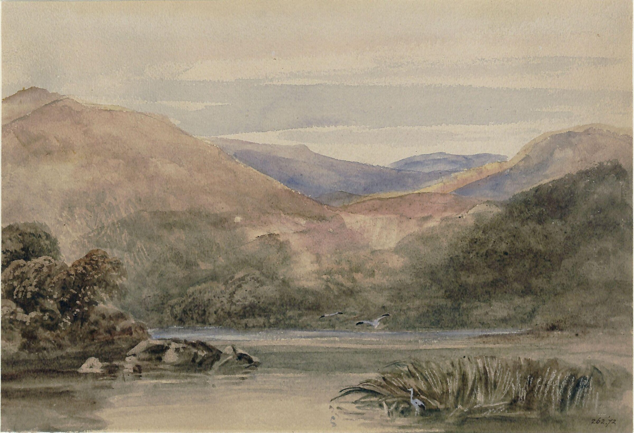 A Mountain Tarn, de Wint, ca. 1805-49