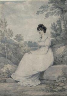 Portrait of a young lady, seated thumbnail 1