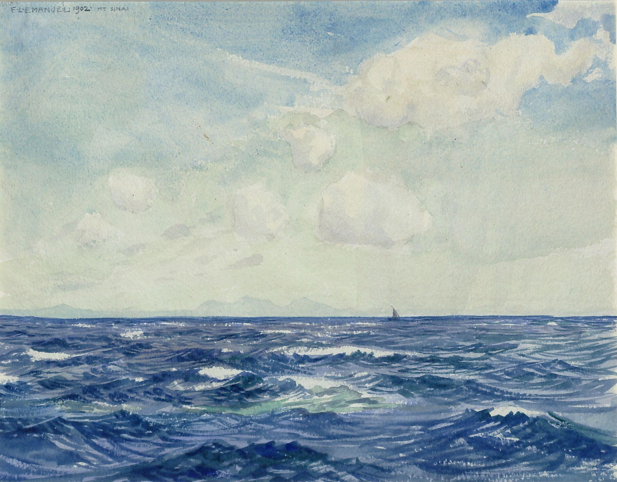 Seascape (Mt Sinai), Frank Lewis Emanuel, 1902