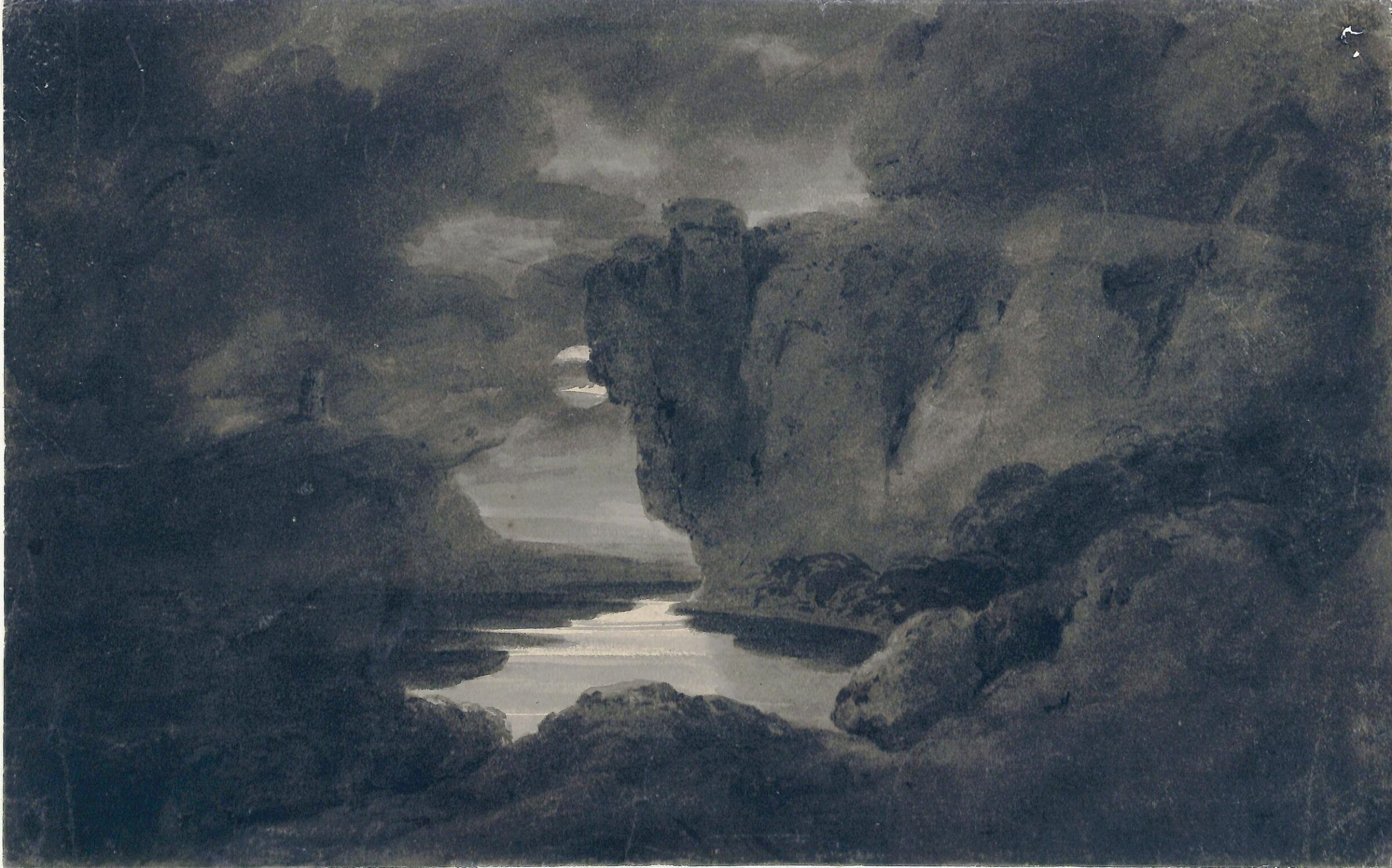 Landscape Composition - Moonlight, Francia, 20/05/1799