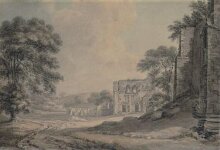 Landscape with ecclesiastical ruins thumbnail 1