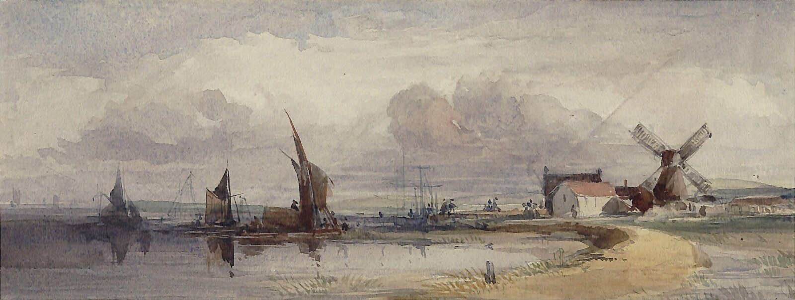 Coast scene, George Howse, ca. 1837