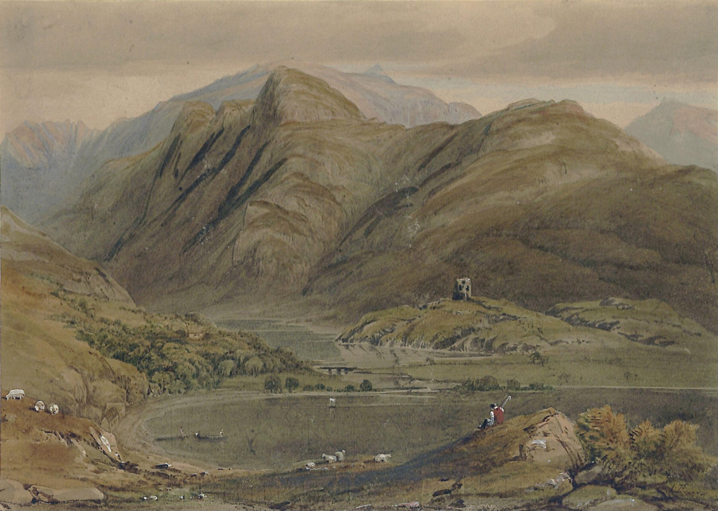 Llanberis, North Wales, Samuel Jackson, 1820-69