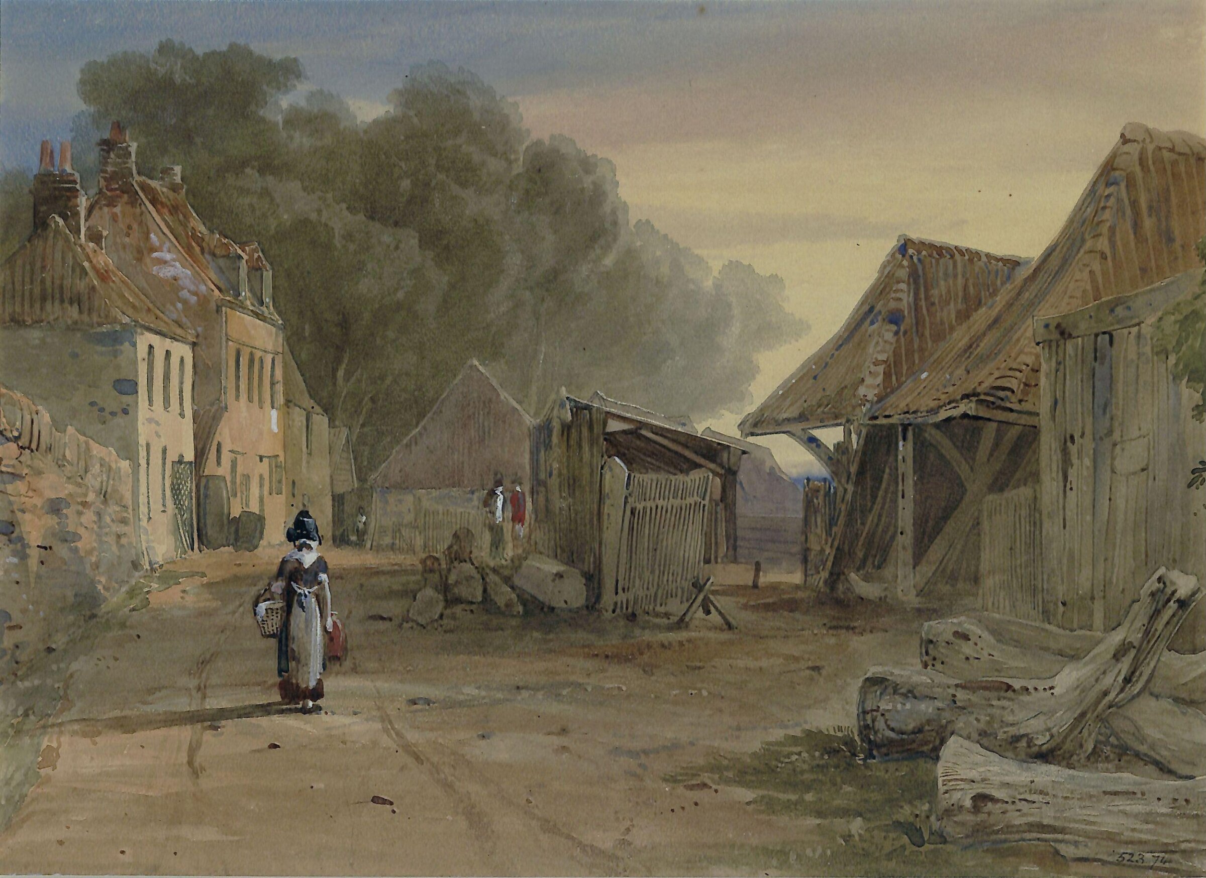 Wapping, Bristol, Samuel Jackson, ca. 1820-69