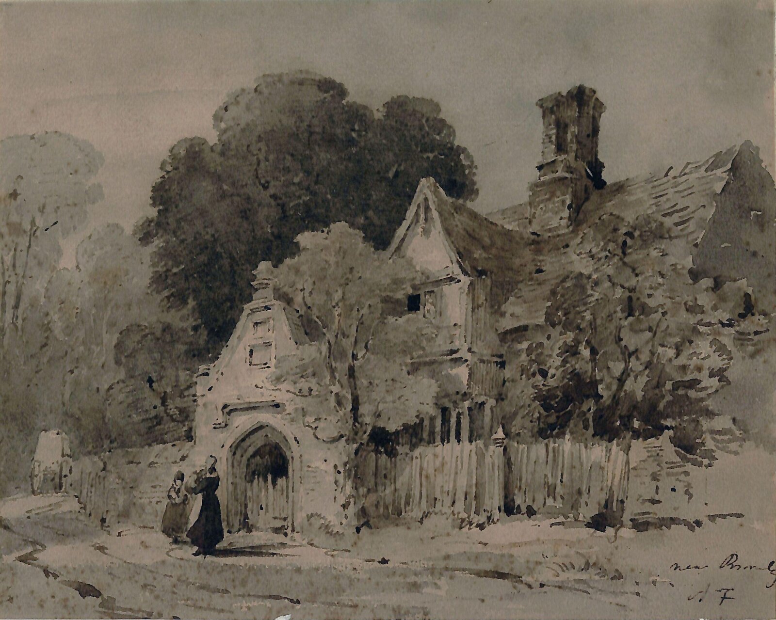 Near Bromley, Kent, Amelia Long, early 19th century