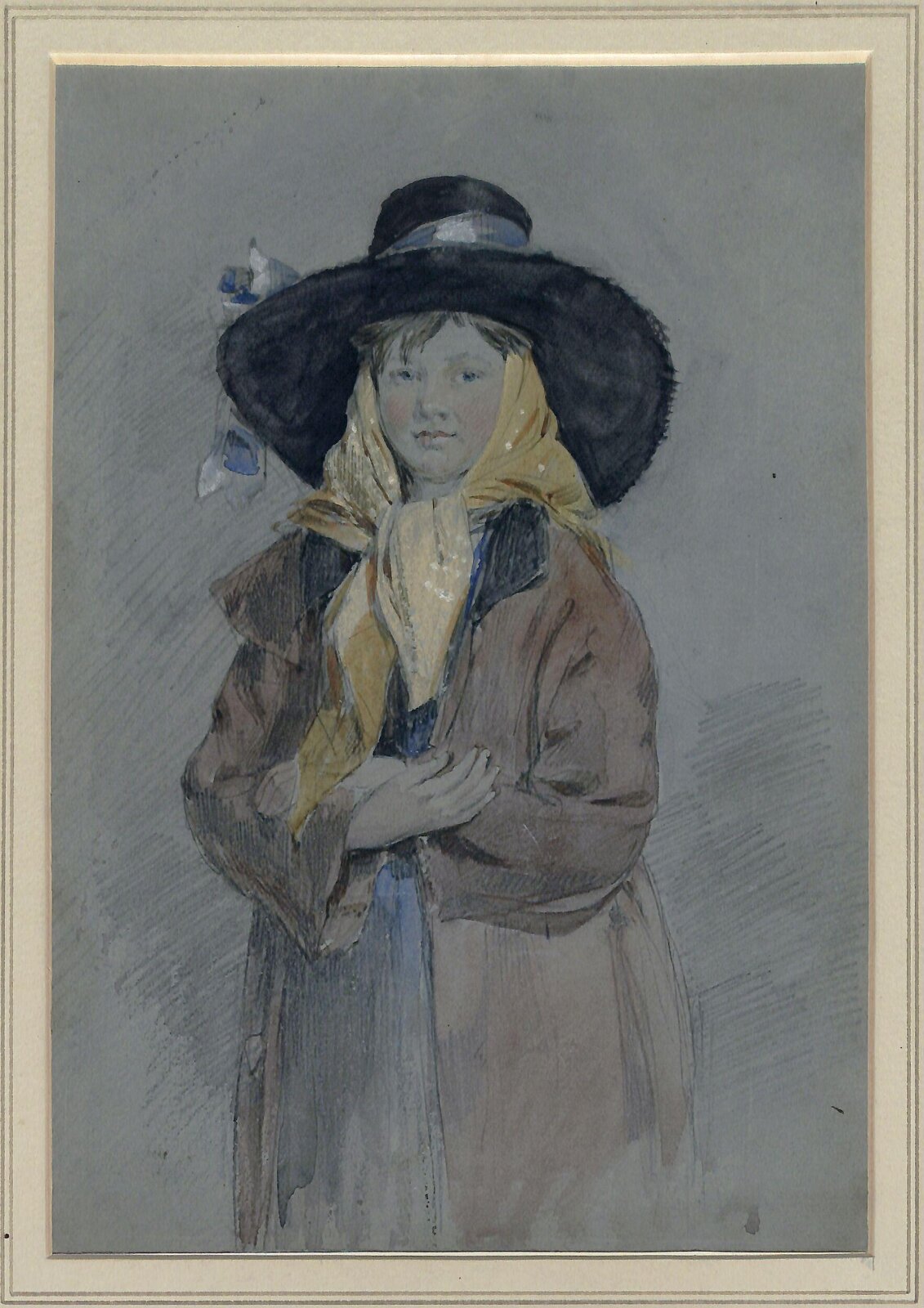 Miss Louisa Oakley, Octavius Oakley, late 1840s