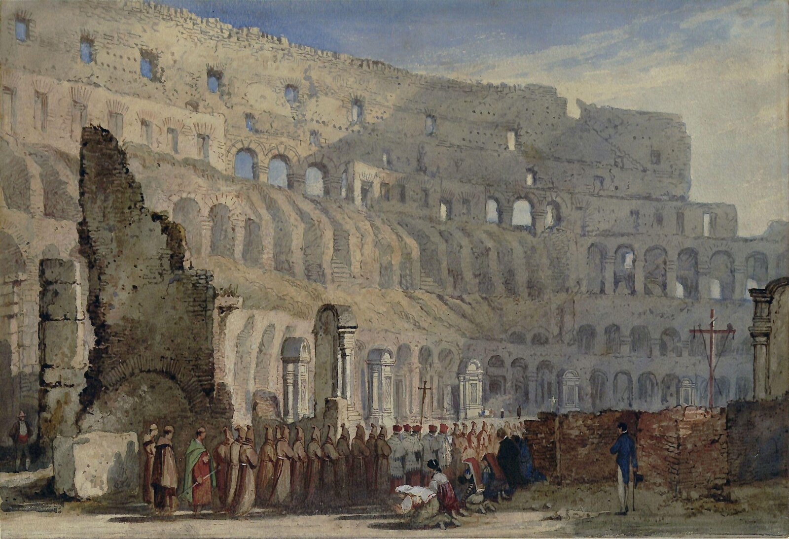 Colosseum, Rome, 19th century
