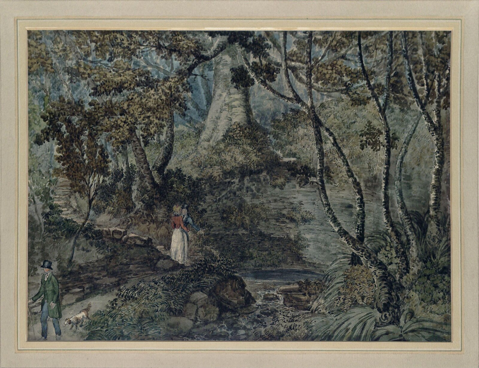 The Dripping Well, Hastings, James Rouse, ca. 1824