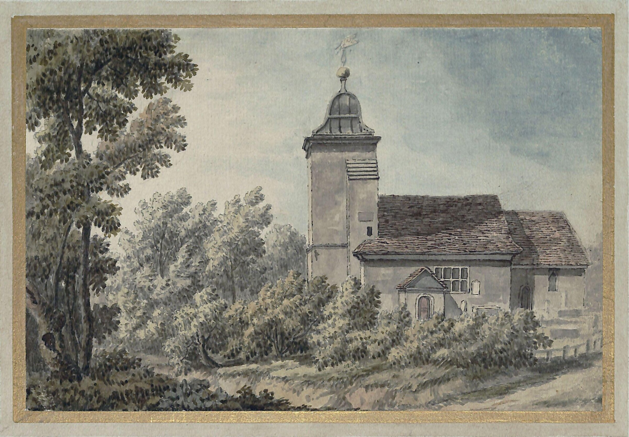 St. Pancras Old Church, London, Jonathan Skelton, 1755