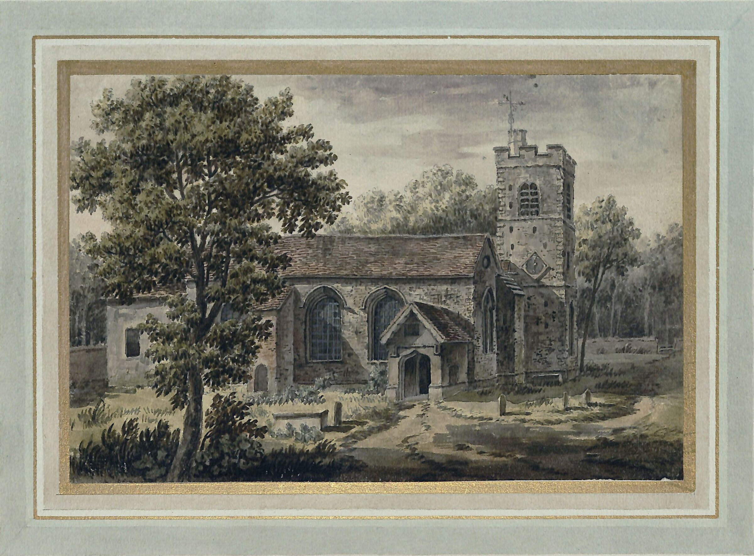 Camberwell Church, Jonathan Skelton, 1755